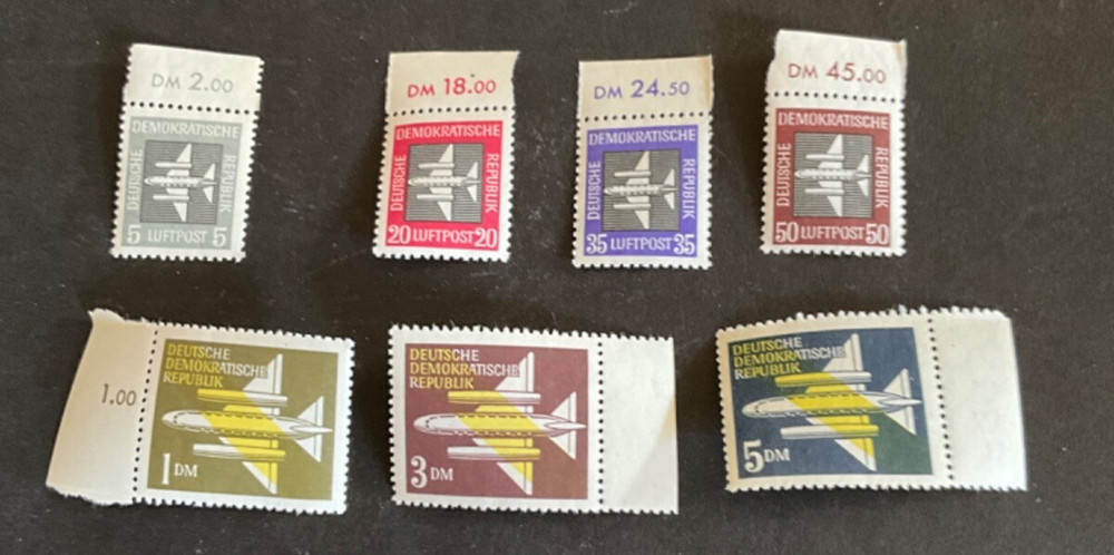 Germany DDR Scott #C1-7 never hinged