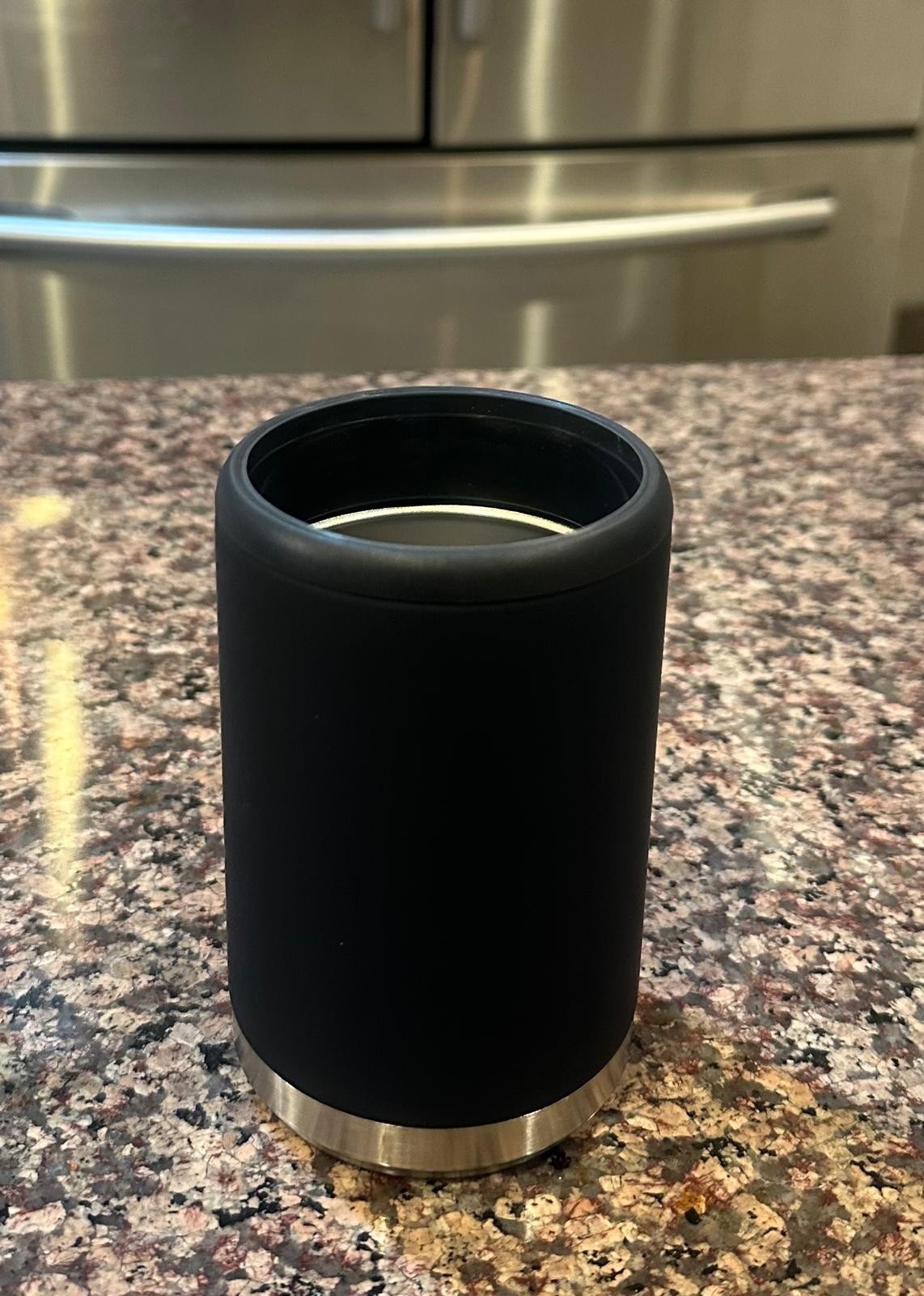 Midnight Maars Standard Can Cooler for Beer & Soda | Stainless 1 Pack