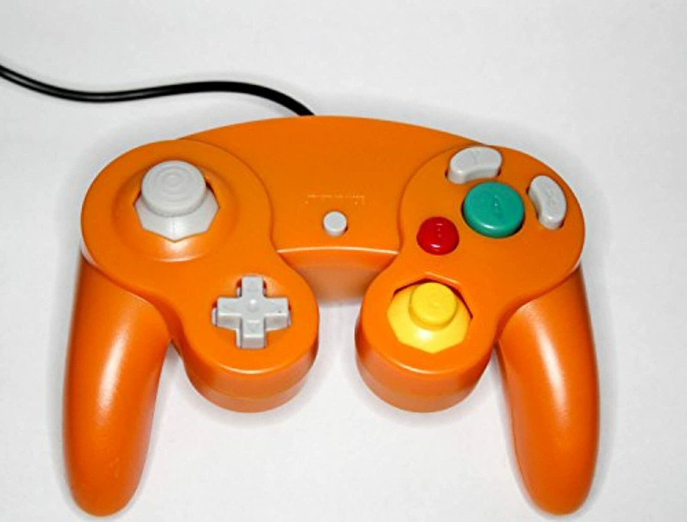 Nintendo GameCube Replacement Controller Orange By Mars Devices