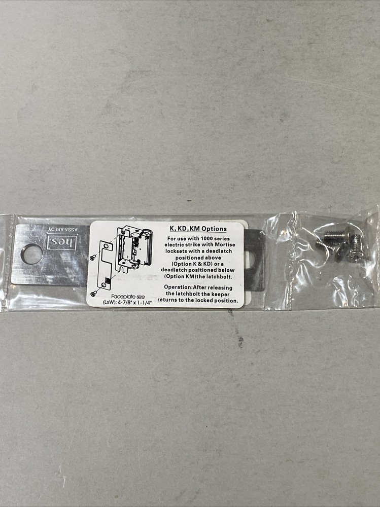 HES - Assa Abloy - FP:KM-630 Faceplate Option Kit