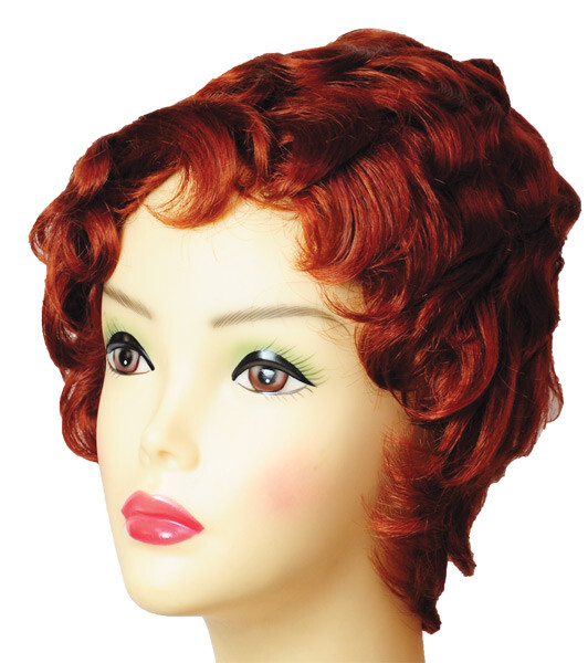 E Taylor Bright Flame Red - Lacey Wigs