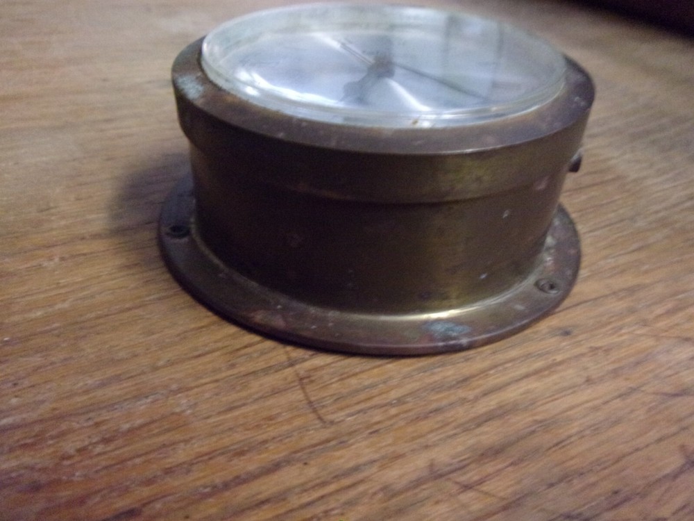 Original 1900's talamex Ship clock Germany