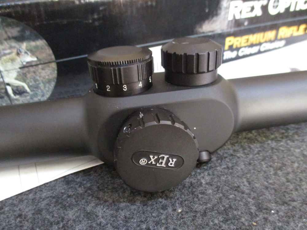 REX OPTICS 5-25 x 42 IR Mil Dot Rifle Scope