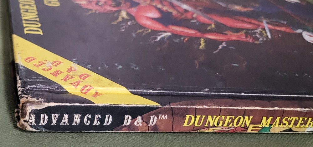 Dungeon Masters Guide 1st edition Advanced Dungeons & Dragons 5th Printing 1979