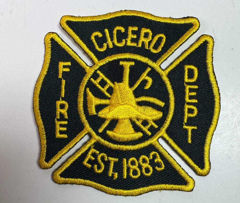 Cicero Fire New York NY 2.25" Patch AA9