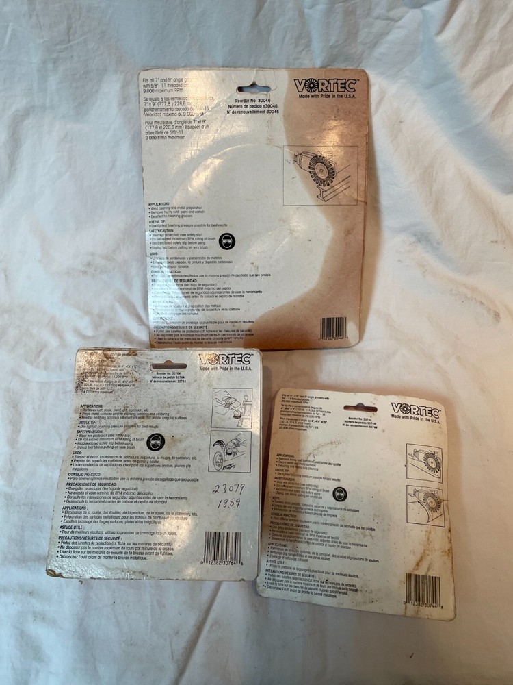 Weiler Vortec 3PC wire wheels (BX79)