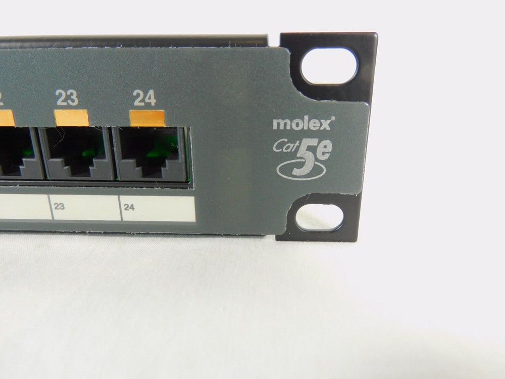 Molex Cat5e 24 Port Real Time Patch Panel PID-00103