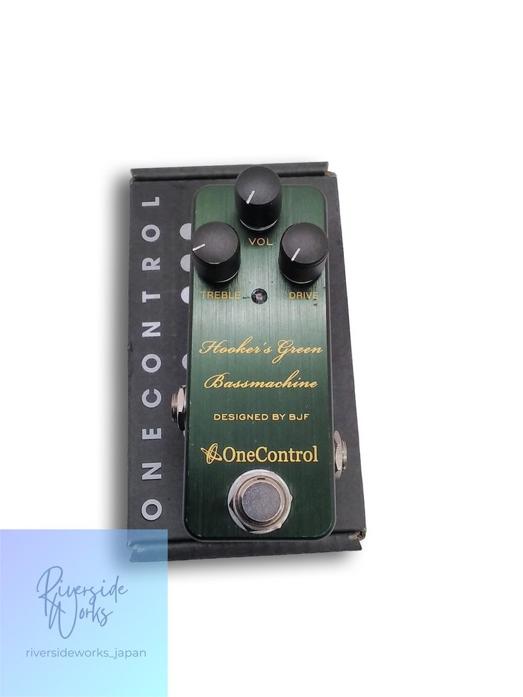 ONE CONTROL Hooker's Green Bass Machine Effects Pedal JP