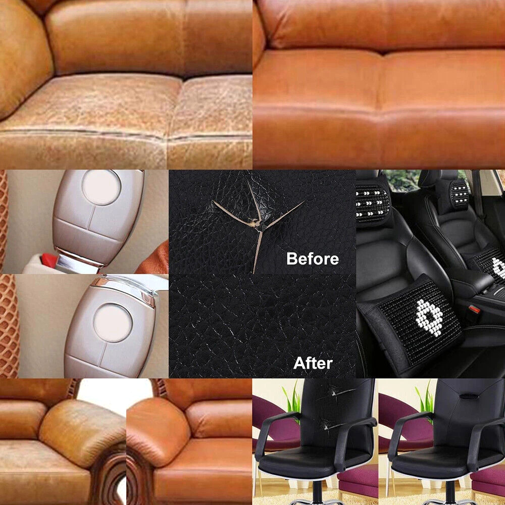 Leather Repair Tape Self-Adhesive Patch for Car Seats Couch Sofa Jackets Patch