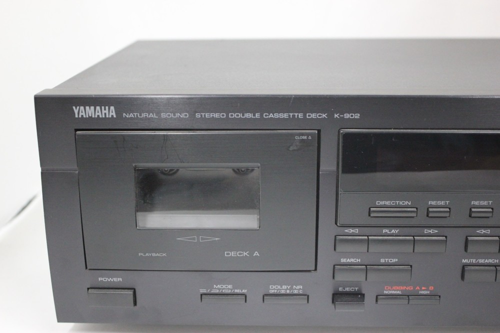 Yamaha K-902 Stereo Double Cassette Deck Tape Player