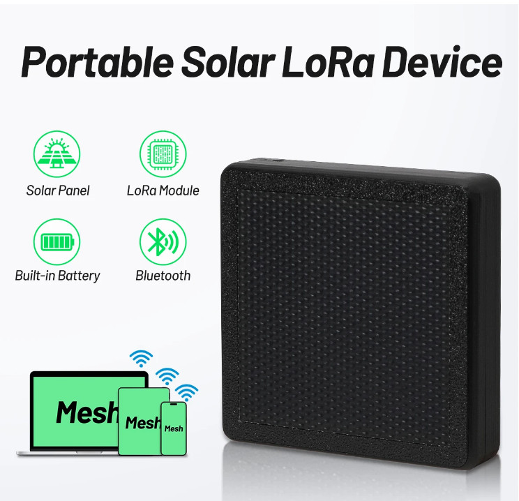 ST1 Solar Node RAK LoRa Mesh Solar Powered RAK4631 Dev-Board Solar LoRa Wireless