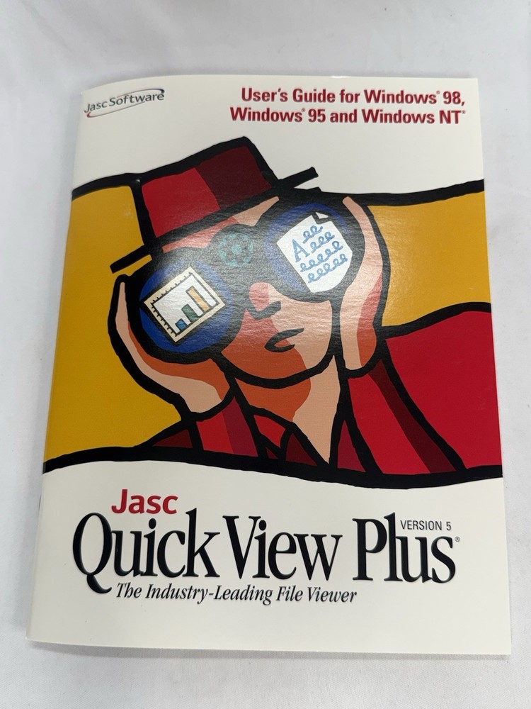 Quick View Plus 6 Software Jasc PC 2000 BIG BOX 1999