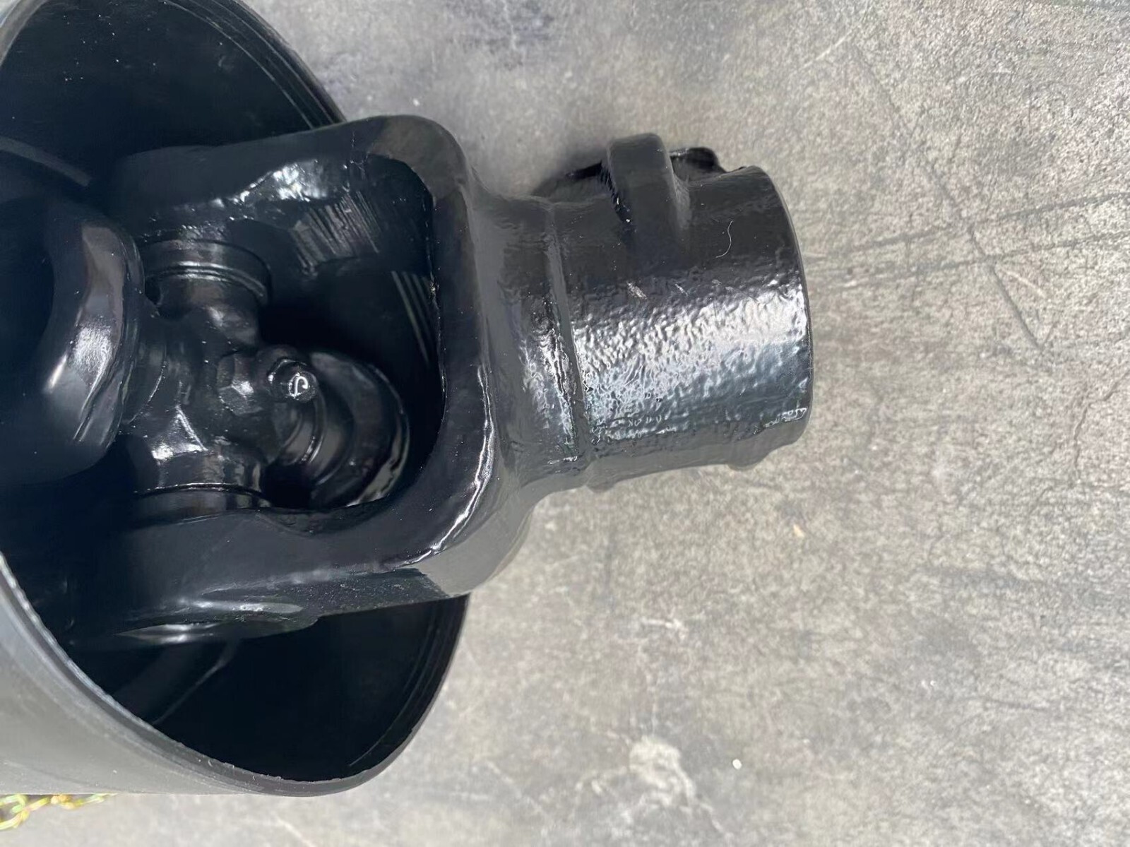 AGT 39"~51.5" Tractor PTO Drive Shaft 1-3/8" x 6 Spline/Round Ends Rotary Cutter