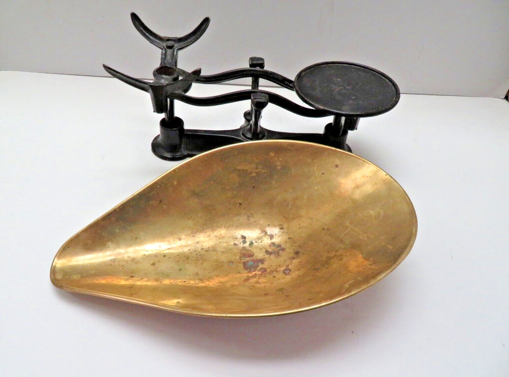 Vinatge Standard Blance Scale w/Brass Holder