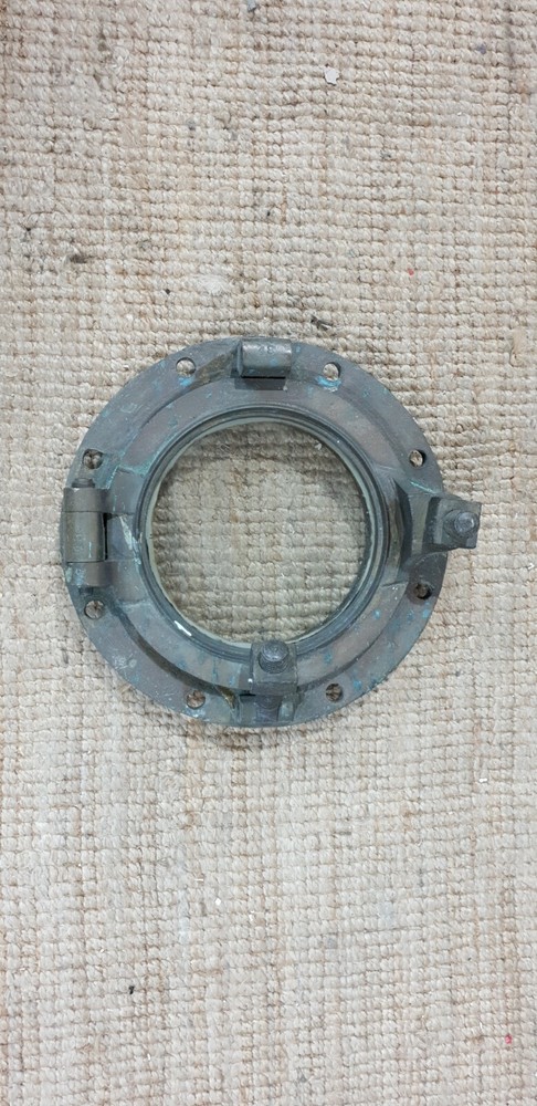 Genuine Vintage Marine Solid Brass Porthole
