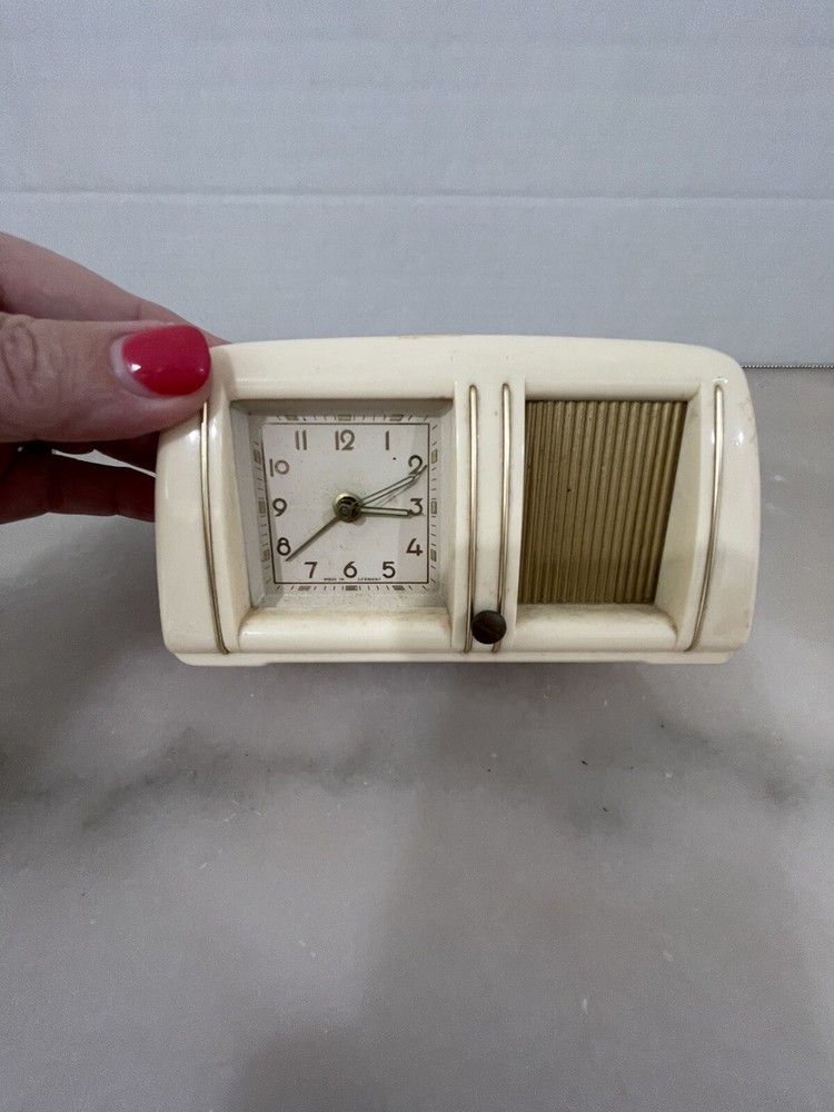 Thorans Movement Antique Clock Made In Switzerland
