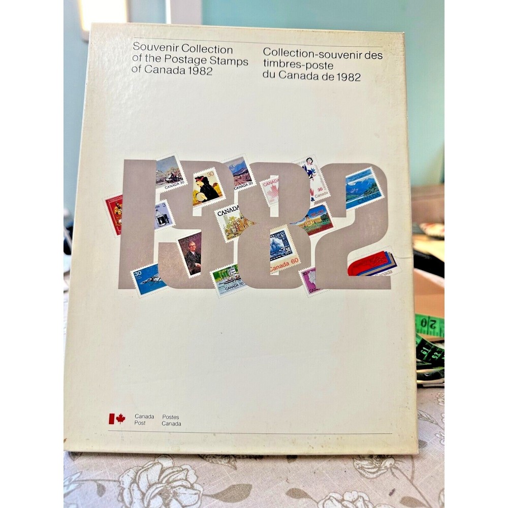 Canada 1982 Year Book Stamp Collection – Complete Mint Condition