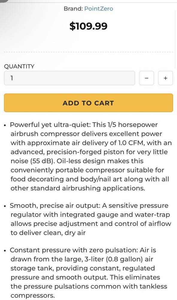 Point zero double piston air compressor