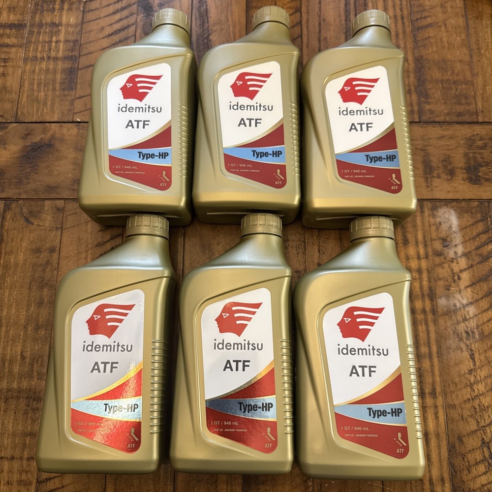 (6 Pack) Idemitsu Automatic Transmission Fluid ATF Type HP for Subaru QT 6 Quart