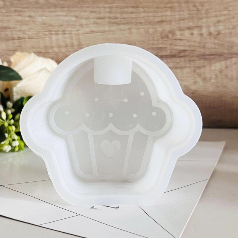 Versatile Silicone Mold For Individualized Heart Cup cake Holder Projects