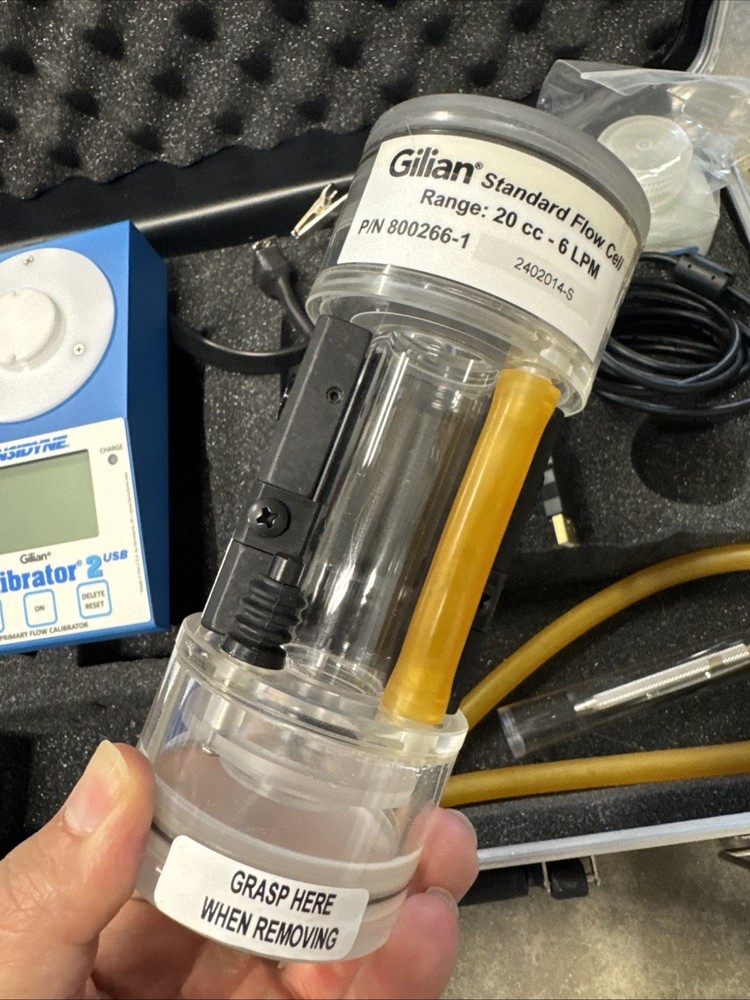 Sensidyne Gilian Gilibrator-2 Primary Flow Calibrator With Case Untested