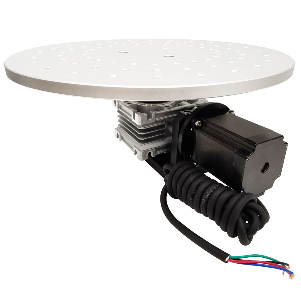 110V 33LB 11.8" Rotating Workbench for Marking Machine 360 Degree Rotation