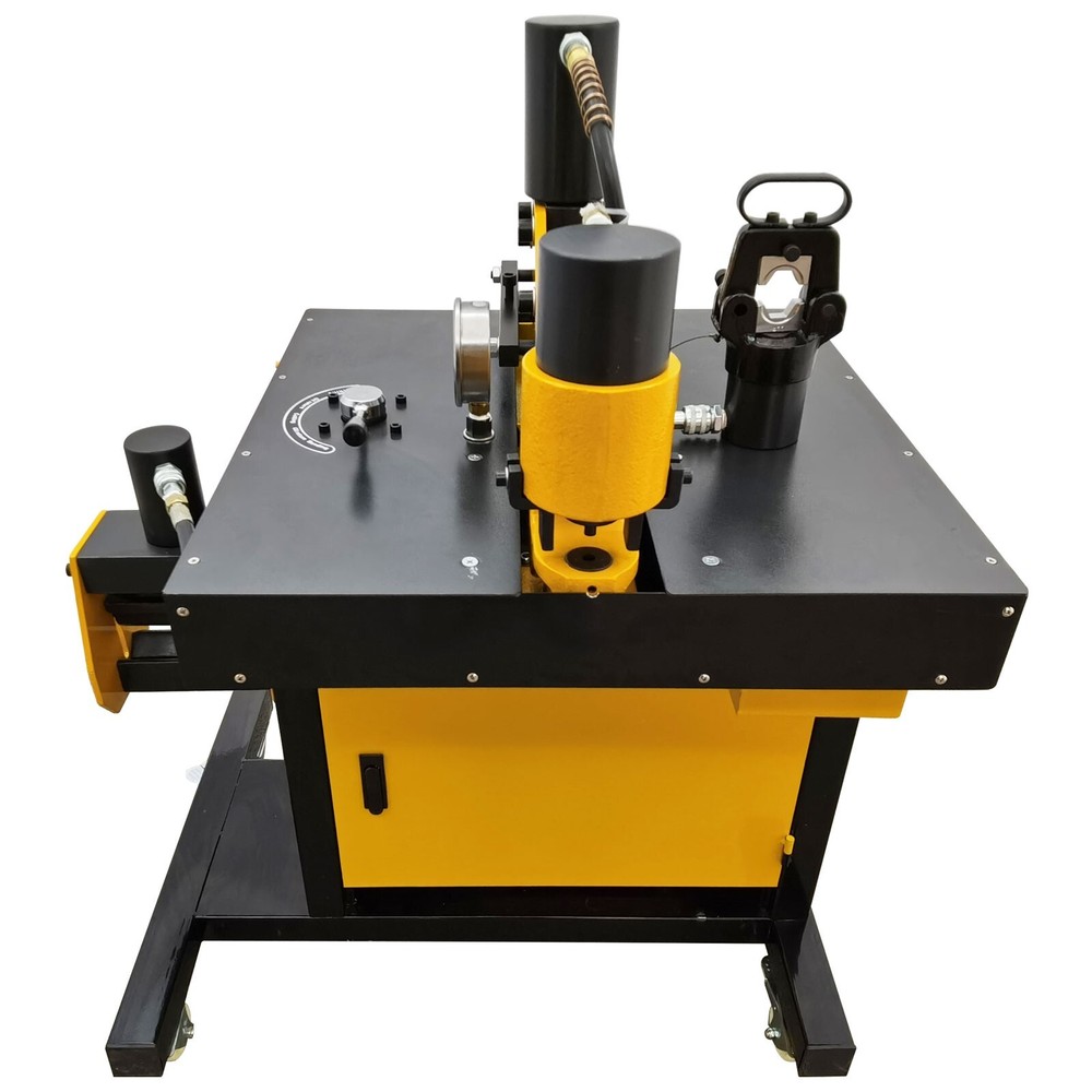 4-in-1 Copper Bus Bar Processing Machine Hydraulic Electric Punching Machine