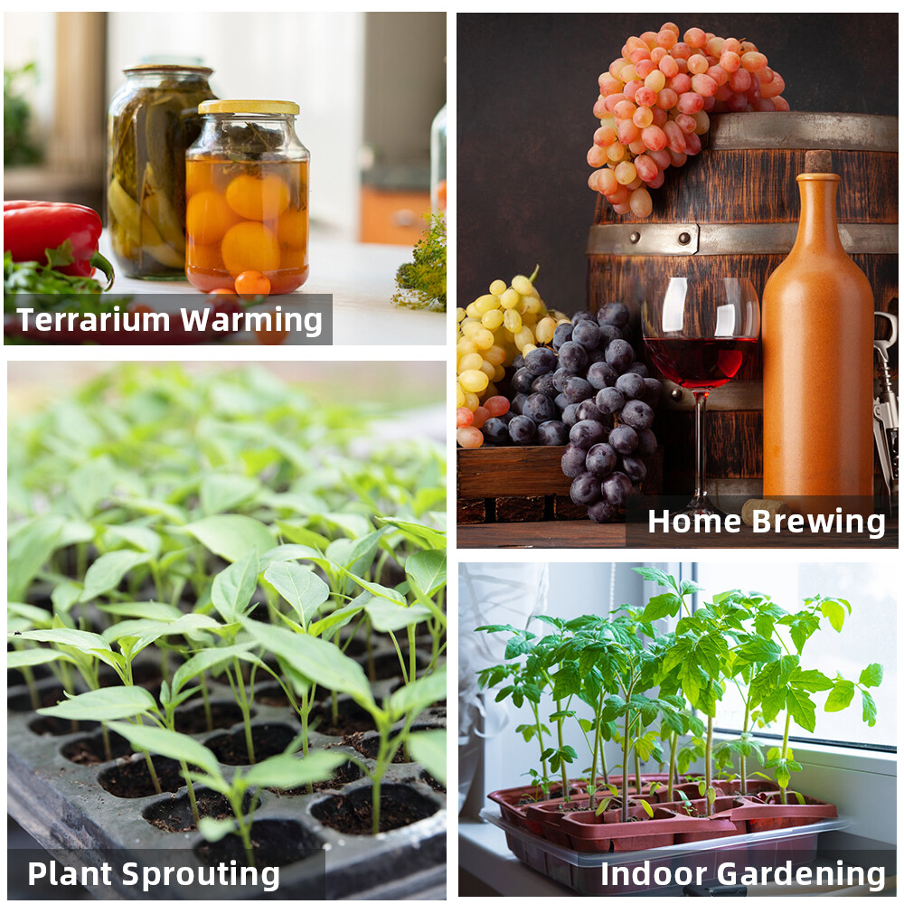 Seedling Heat Mat Seed Starter Pad Plant Germination Grow Hydroponic 10" x 20.75