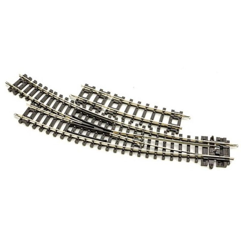 Peco N ~ New 2024 ~ Right Hand Curved Turnout Insulfrog Code 80 ~ Setrack ST-44