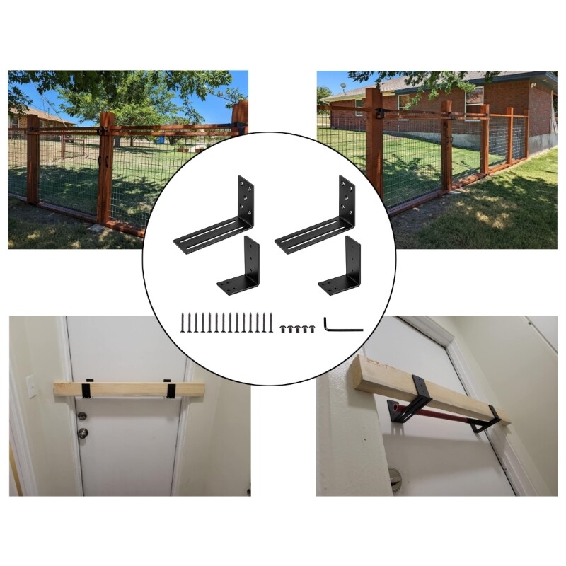 Door Support Durable Door Support Bracket Versatile Use for Indoor & Outdoor Use