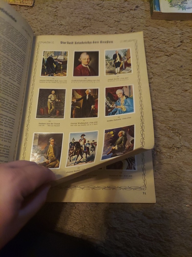 Ww1 German Card Book Completed