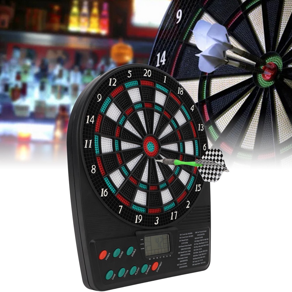 Electronic Dartboard Set Automatic Scoring Soft Tip Dartboard With Multiple WT
