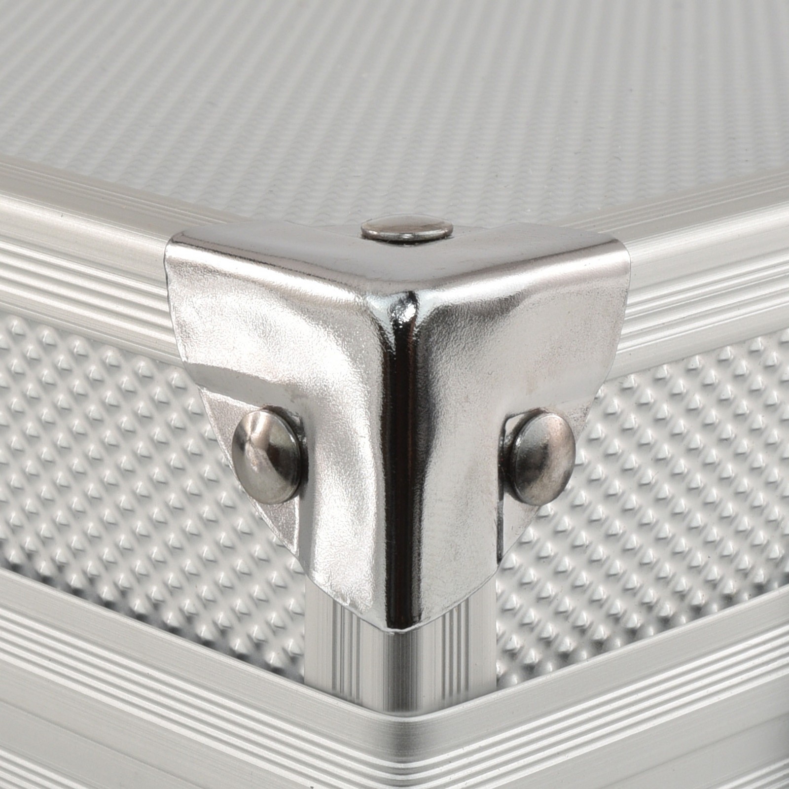 Storage & Display Aluminum Black Box Case Holds 100 PCGS NGC Coin Holders Slabs