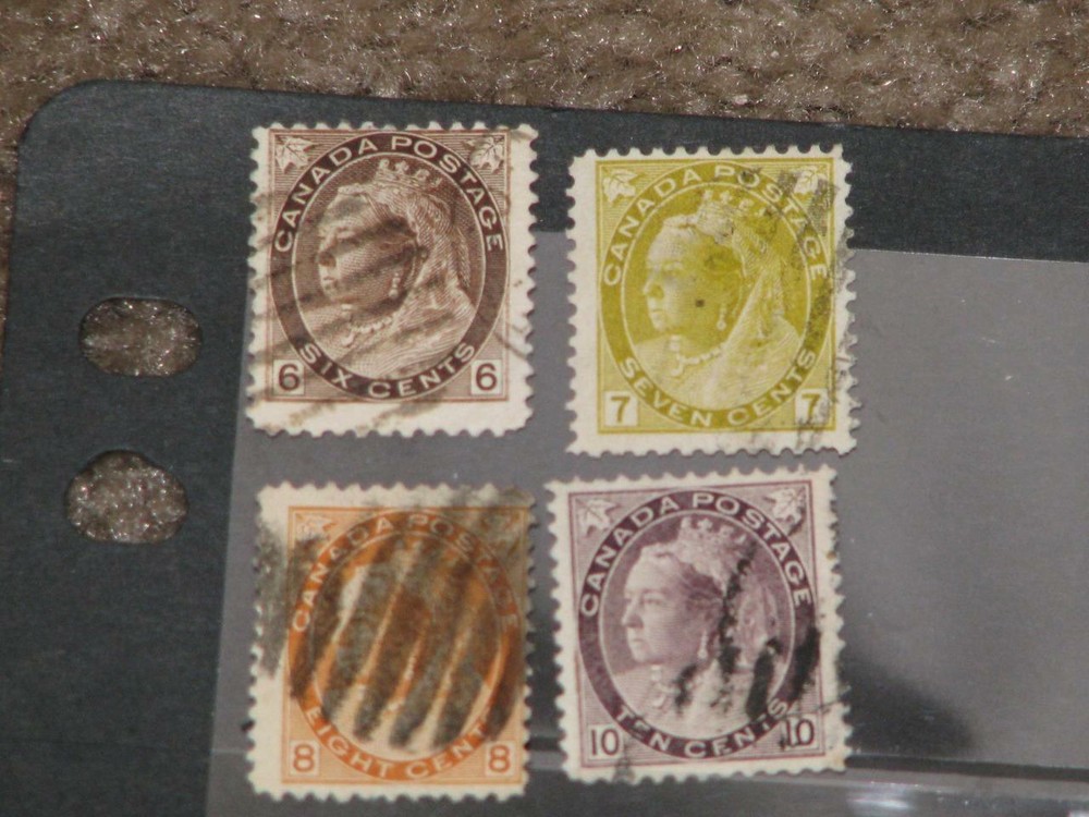 CANADA, SCOTT# 80-83 USED