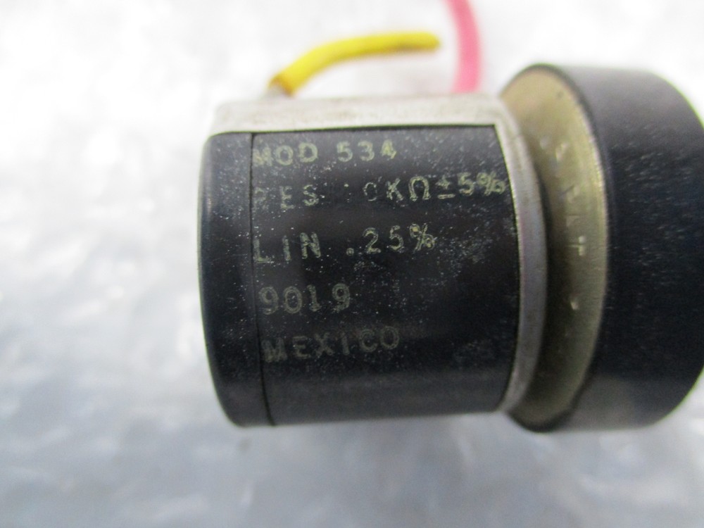 INDUSTRIAL SPARE MOD 534 POTENTIOMETER UNMP