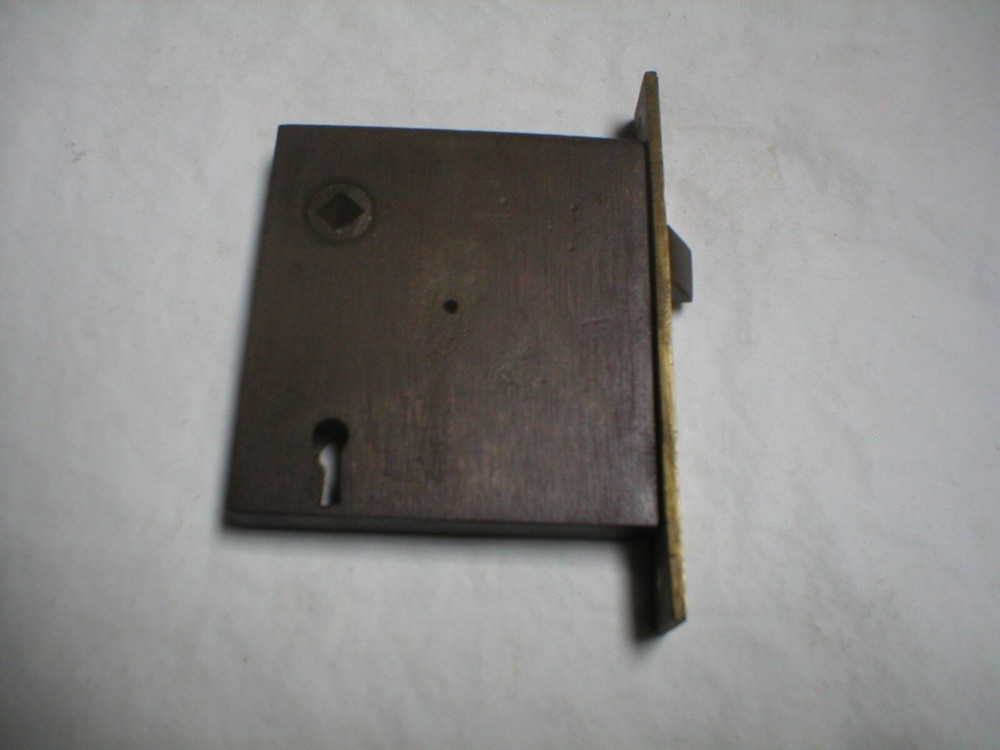 Antique Mortise Lock with Wide Backset