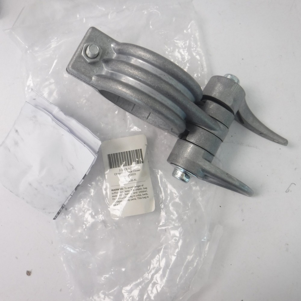 Durable Chain Link Spring Loaded Gate Closer 2-3/8" x 1-3/8"