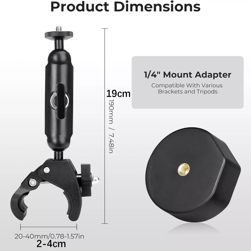 Portable For Starlink Mini Mount Adjustable For Starlink Mini Pole Clamp Mount