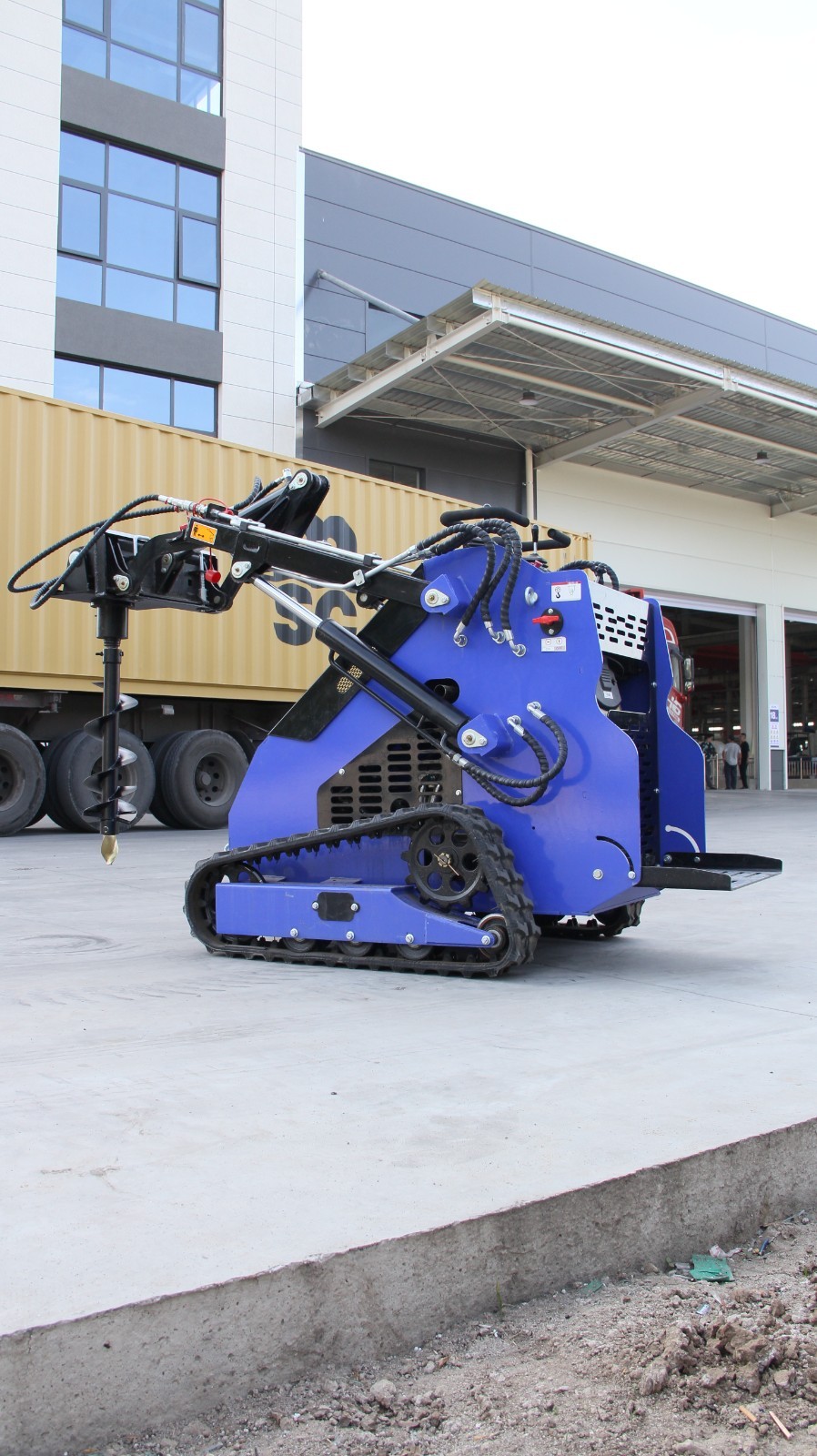 Hydraulic Auger Post Hole Drill for Mini Skid Steer Loader