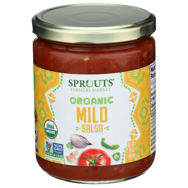 3 Pack - Sprouts Organic Mild Salsa 16 oz