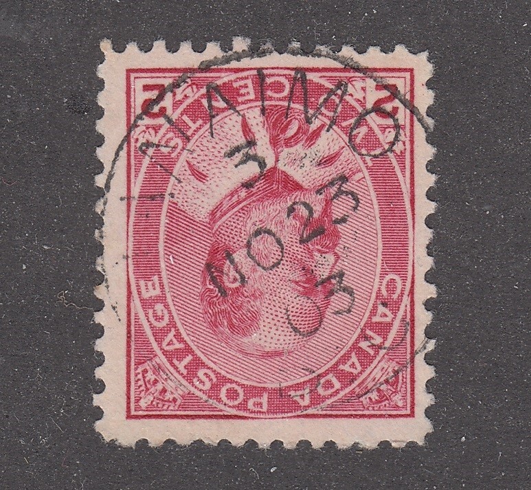 B.C. Town Cancel "NANAIMO"