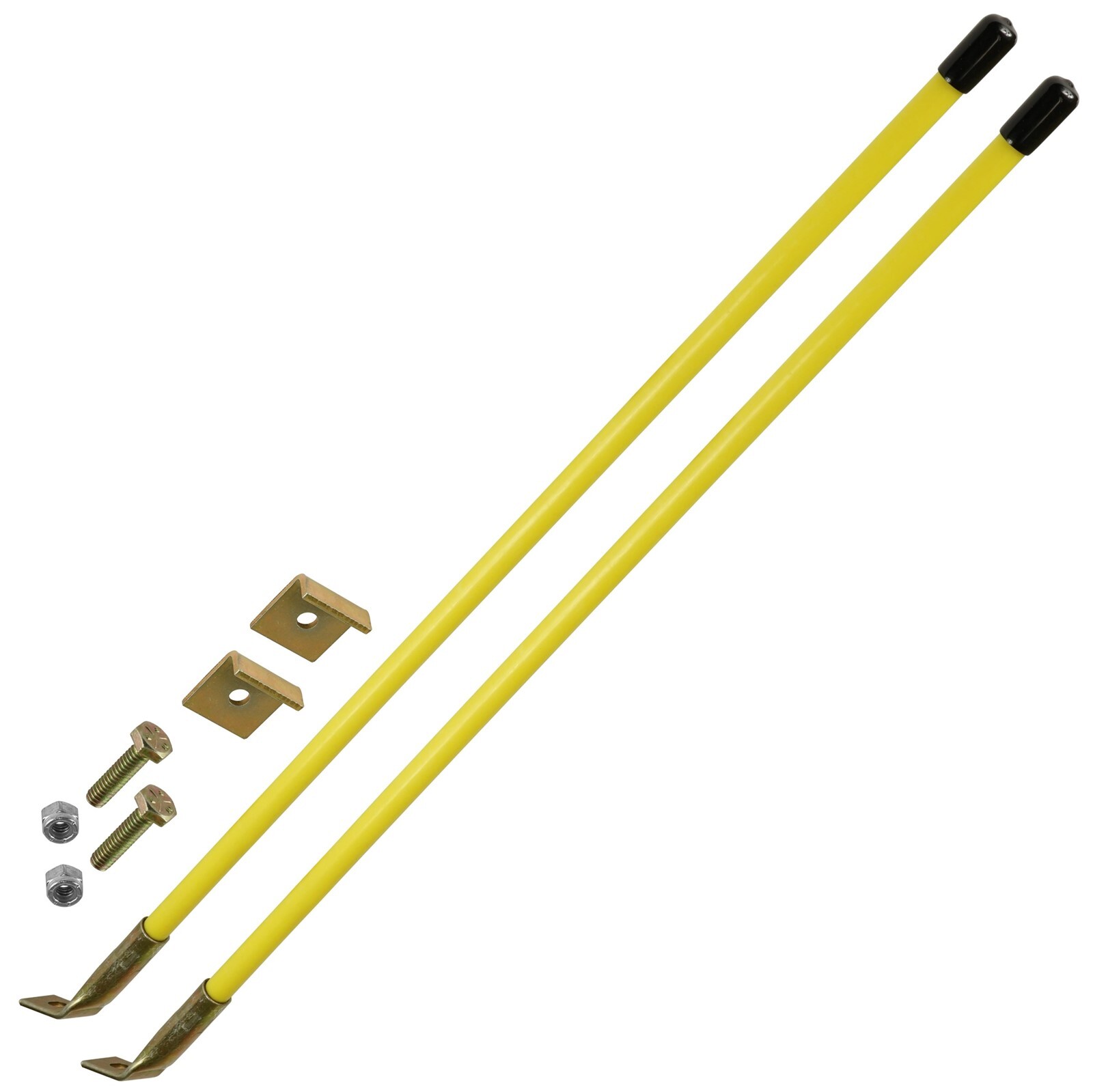 Snow Plow Blade Guide Markers 26" Bolt on For Myers Buyers 09916 1308005 Yellow