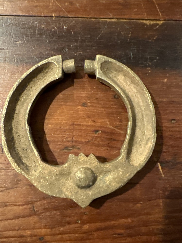 Heavy Vintage Brass Door Knocker