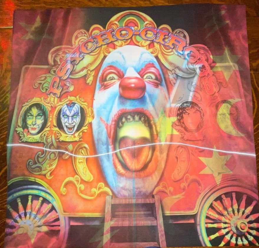 24 X 24" 3D LENTICULAR POSTER~ KISS~ PSYCHO CIRCUS~ RARE SIZE