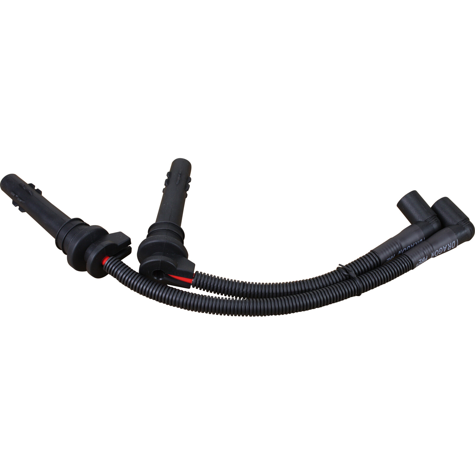 Dragon Fire 8mm Low Ohm Spark Plug Wire Set For 2014-2018 Polaris RZR XP 1000