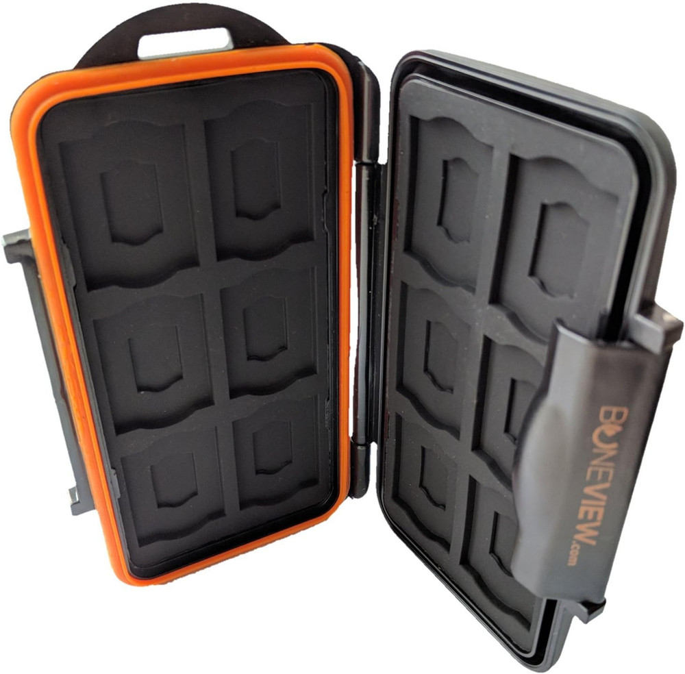 Weather-Resistant Storage Case for Trail Camera SD Memory Cards