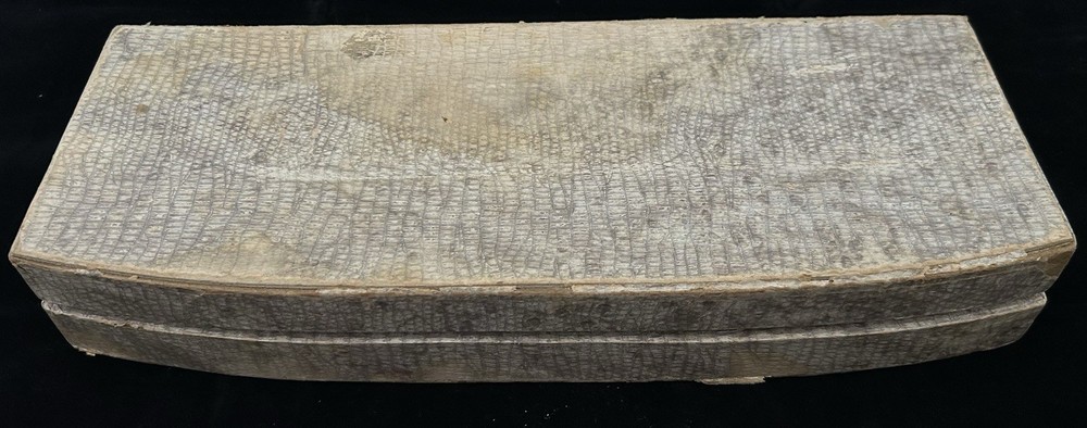 Antique Yellow Bakelite Carving Set