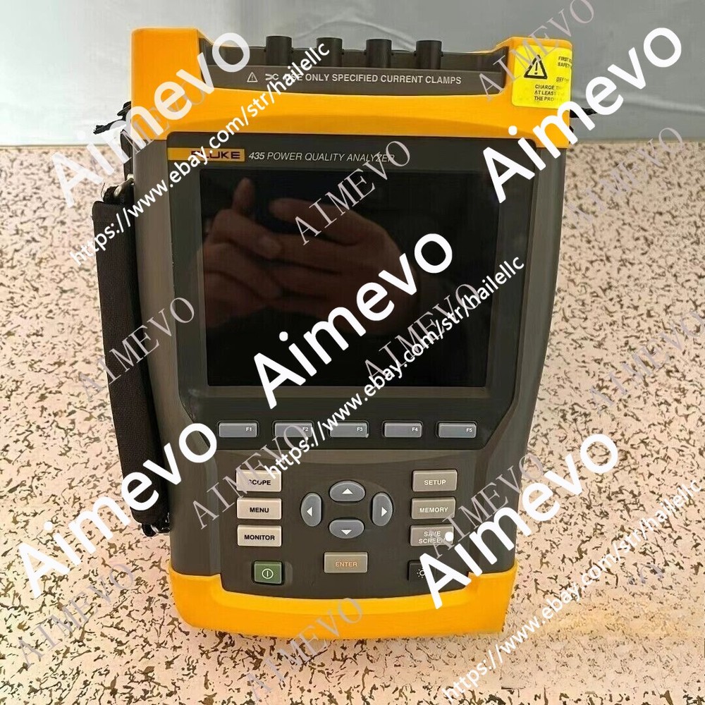 Fluke 435 Three Phase Power Quality Analyzer Meter Used