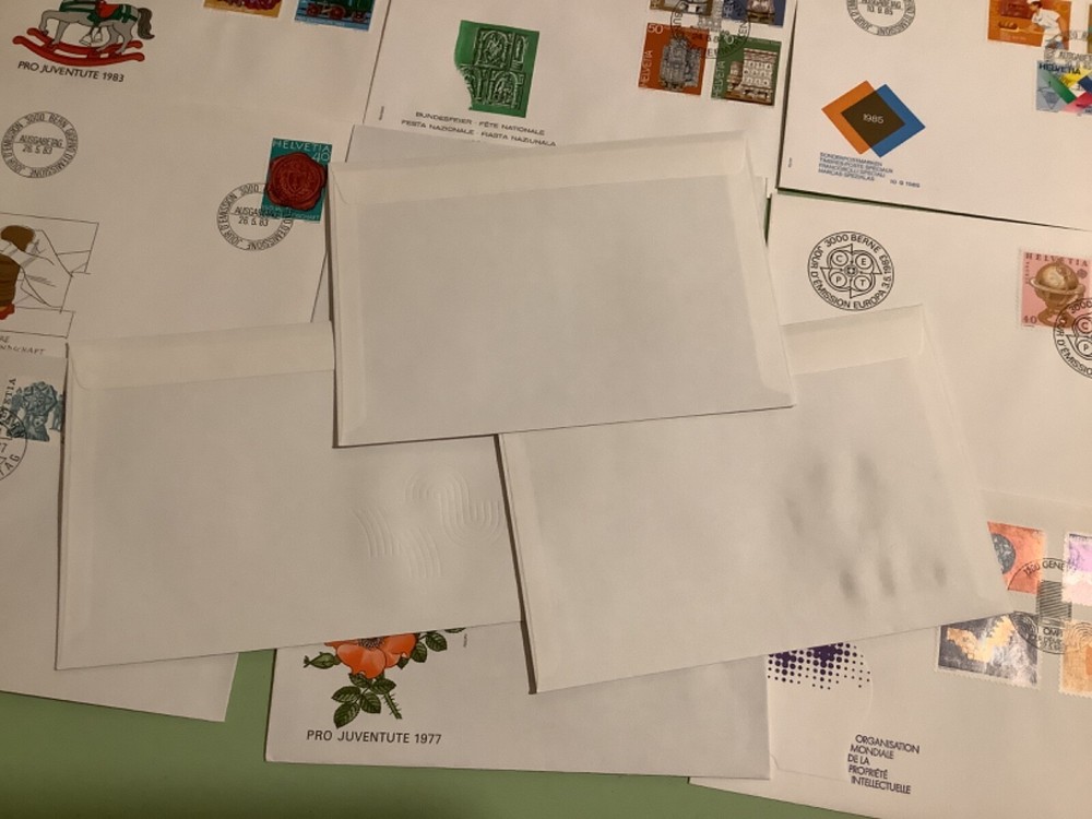 Switzerland postal covers 16 items Ref A2172