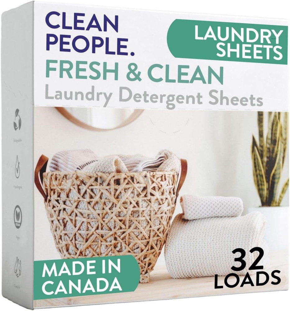 Laundry Detergent Sheets - Laundry Soap - Ultra Concentrated, Recyclable Packagi